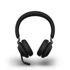 Jabra Evolve2 65 UC Stereo Wireless Headset - Premium Comfort & Superior Sound Quality - Black